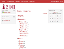 Tablet Screenshot of moodle.esliceu.com